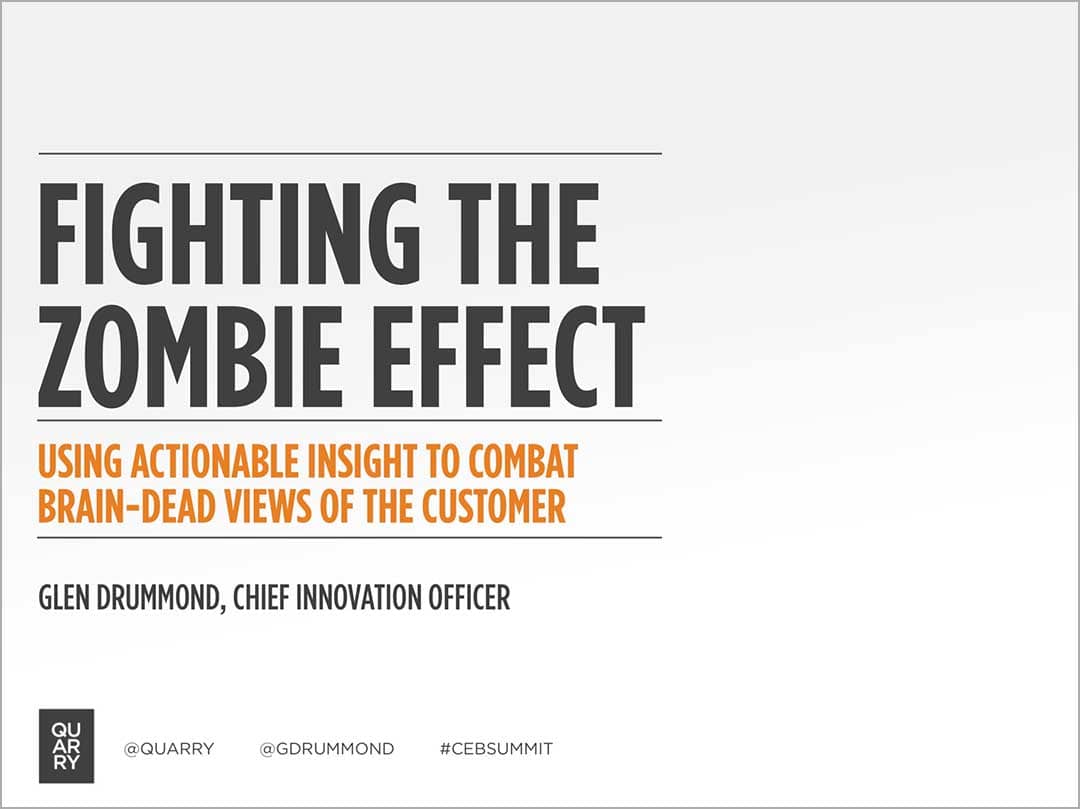 View Fighting the Zombie Effect on SlideShare